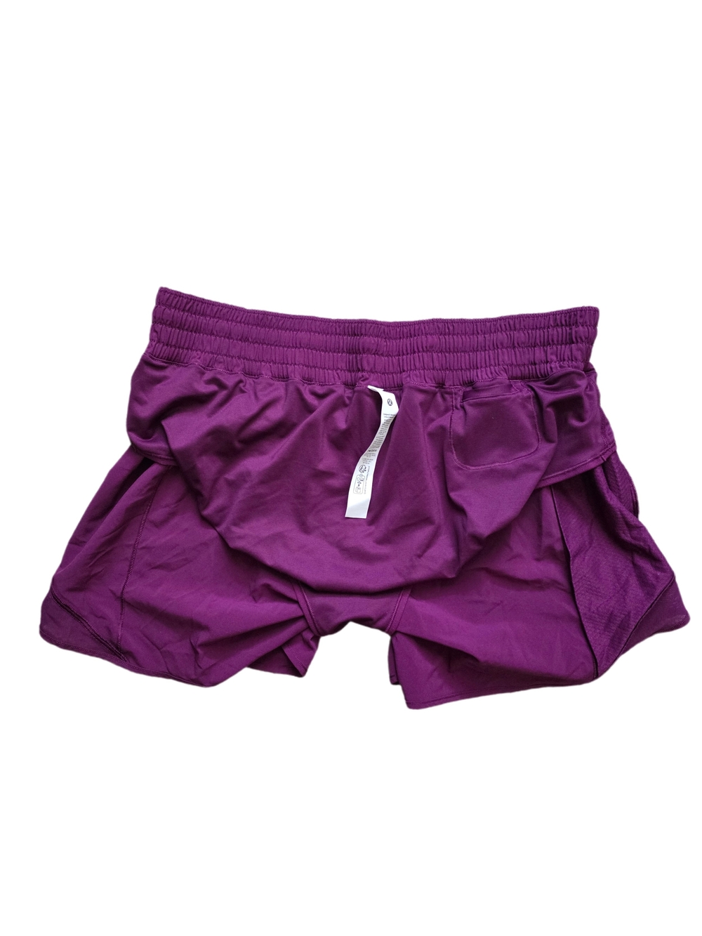 Lululemon Hotty Hot High-Rise Lined Short 4" in Chilled Grape Size 12 - Picture 13 of 14